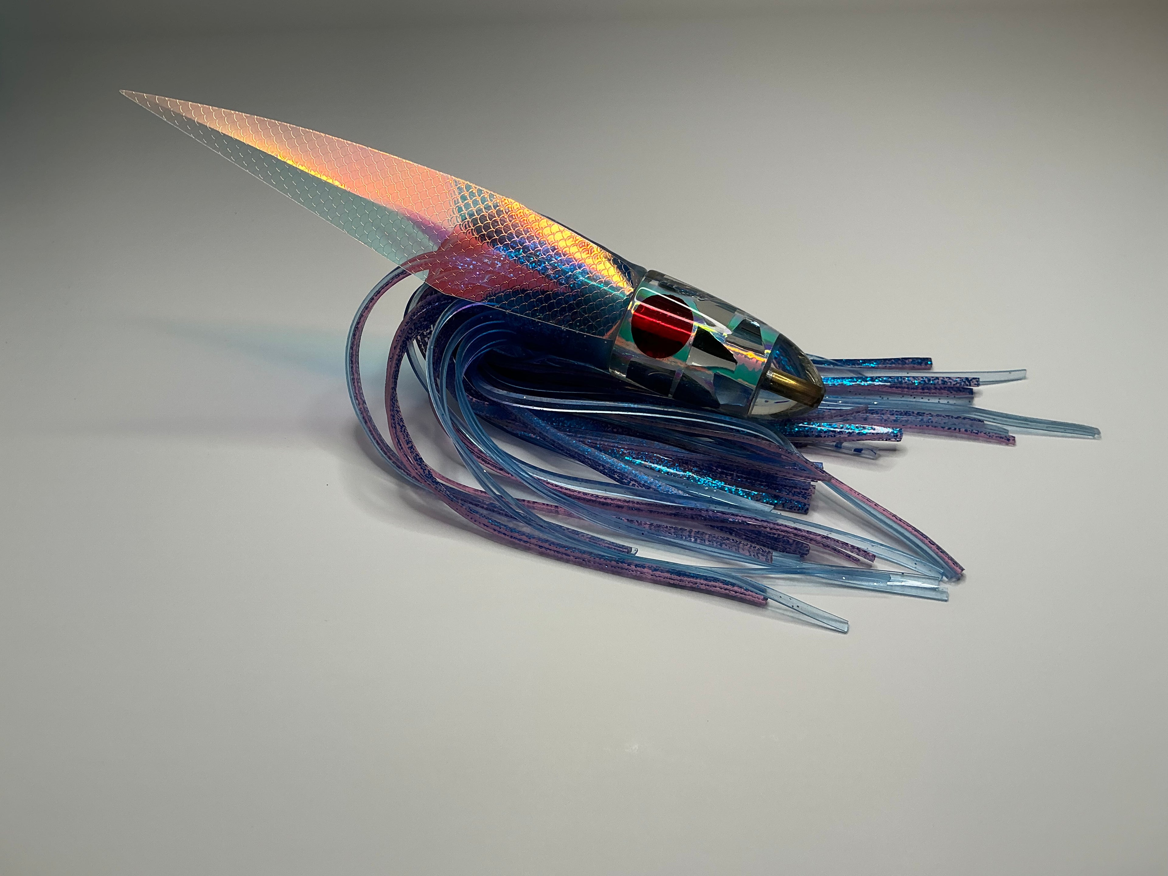 9” Cracked Glass Bullet