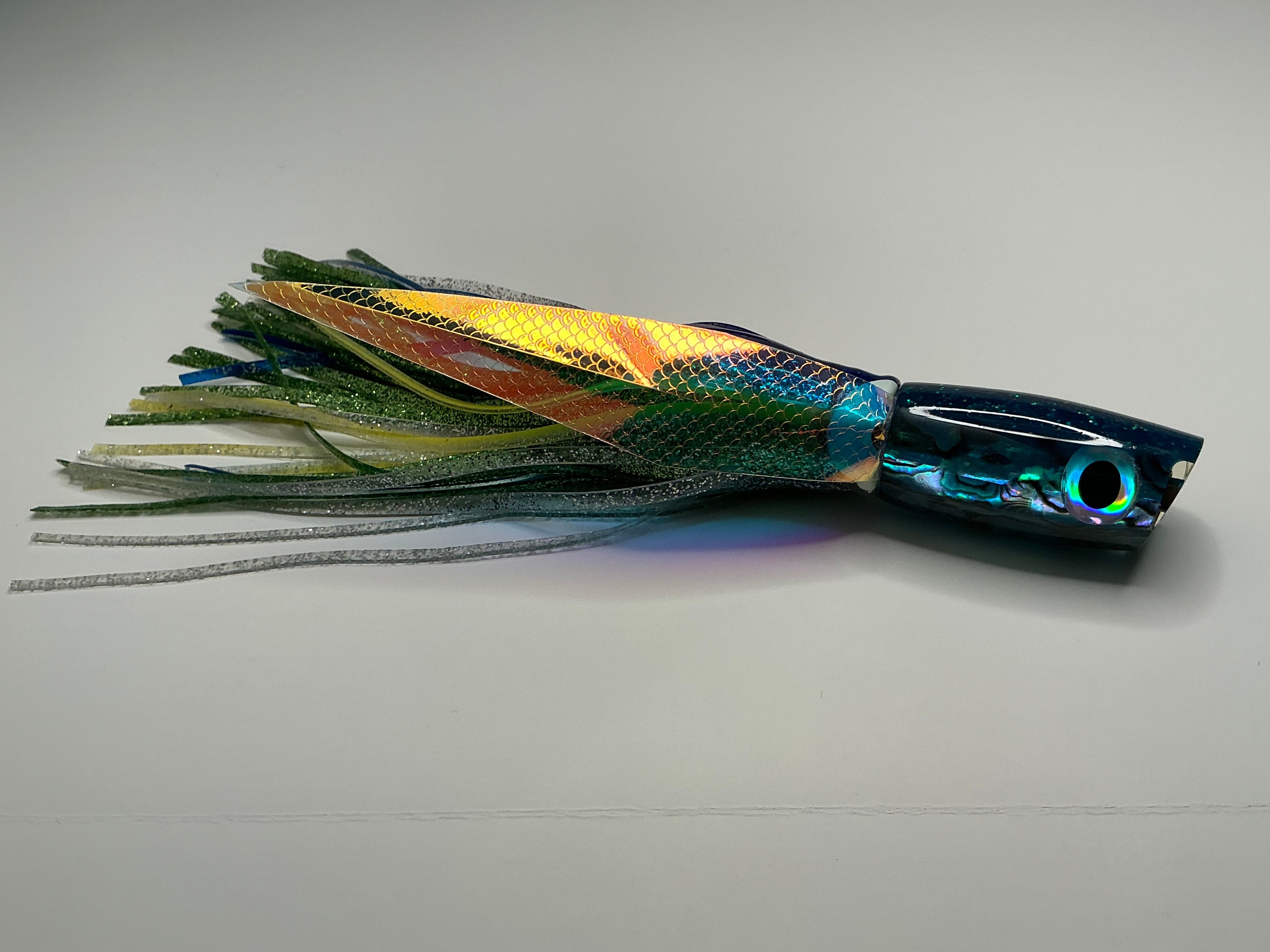 7” Opelu Green/Blue Slant