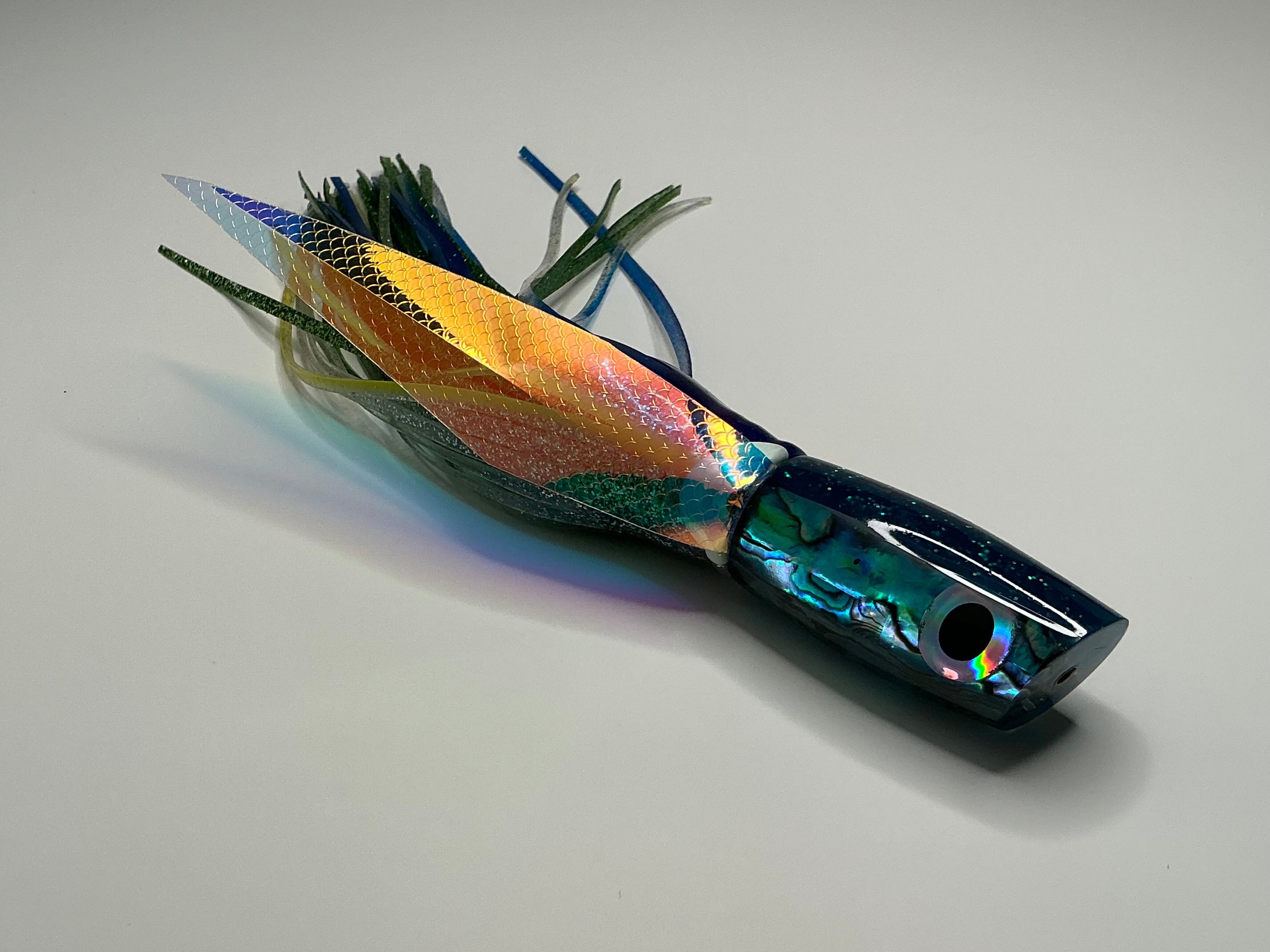 7” Opelu Green/Blue Slant