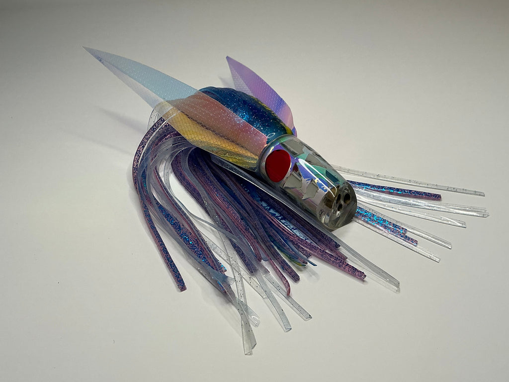 9” Cracked Glass 2 Jet Reverse Scoop