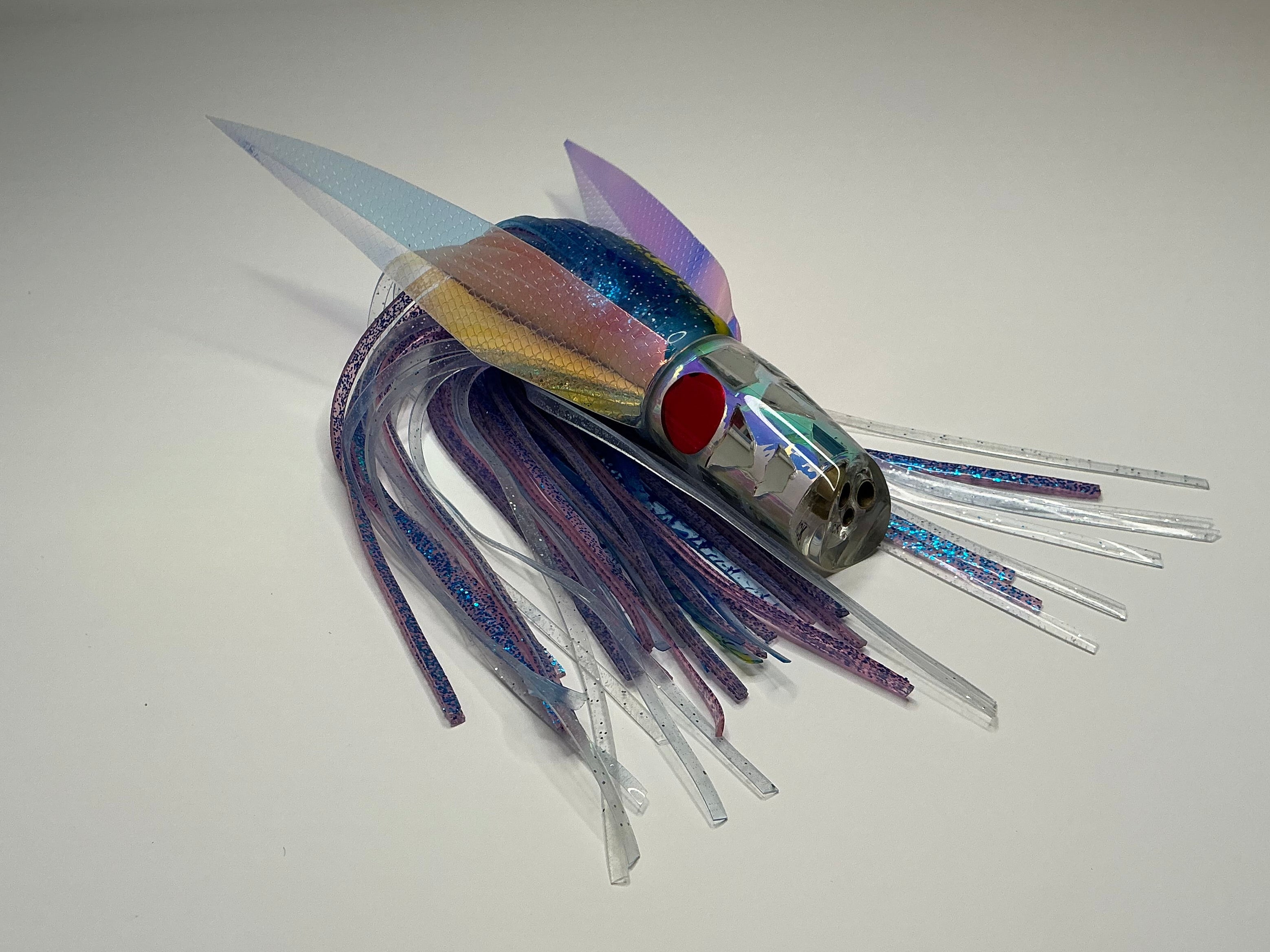 9” Cracked Glass 2 Jet Reverse Scoop