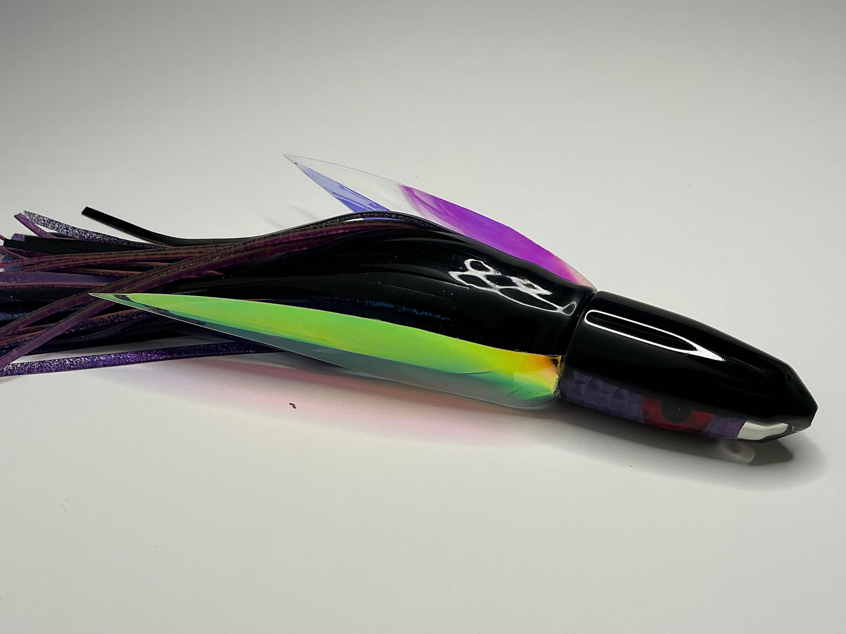7”+ Black & Purple Flying Fish Bullet