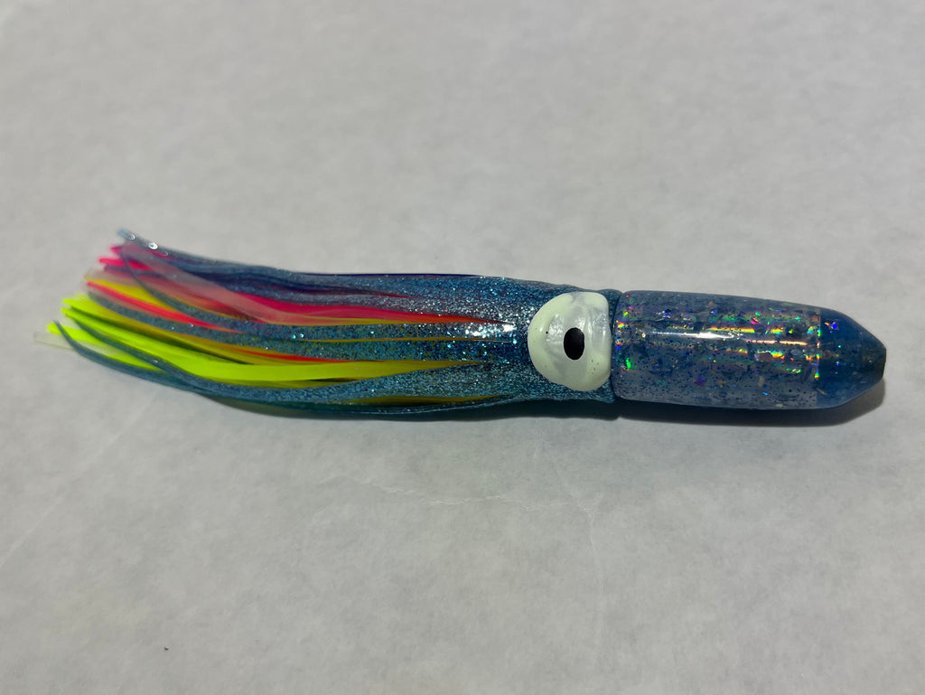 5” bullet and invert ice blue skirted