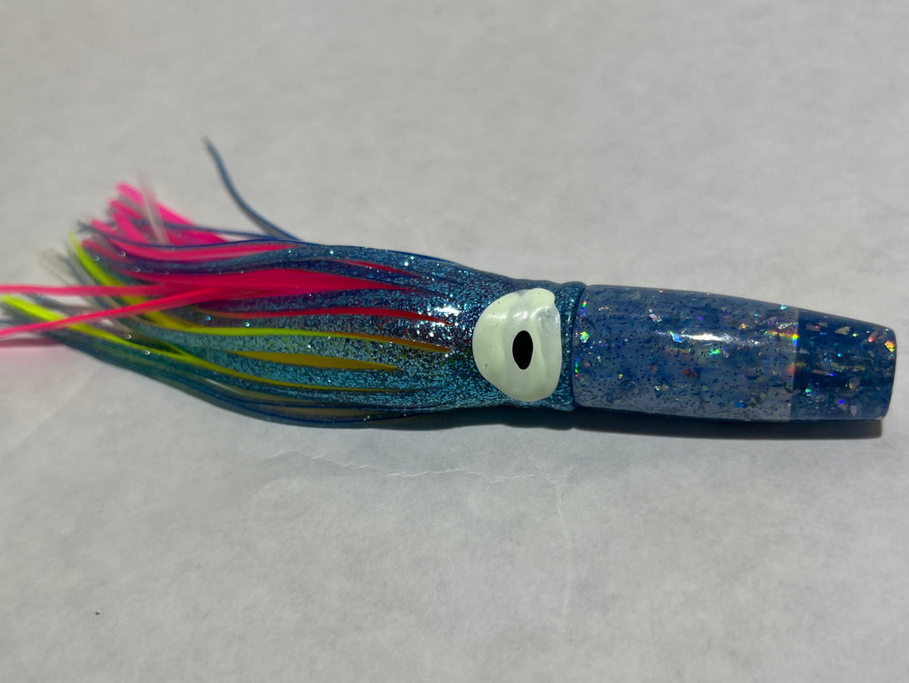 5” bullet and invert ice blue skirted